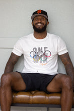 Load image into Gallery viewer, One Win Olympic Short Sleeve T-Shirt (White)